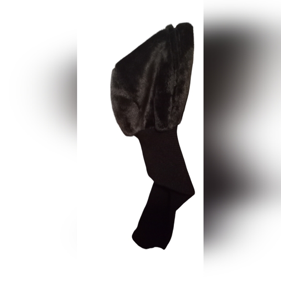 Winter Faux Hoody Scarf. NWOT. Never worn. Very soft and warm. - Picture 2 of 7